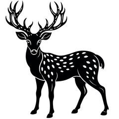 A Deer Silhouette Unveiled