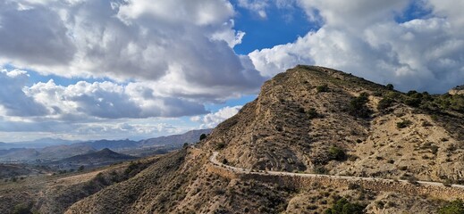 Vista Panorámica Peñas Rojas , El sabinar , Alicante