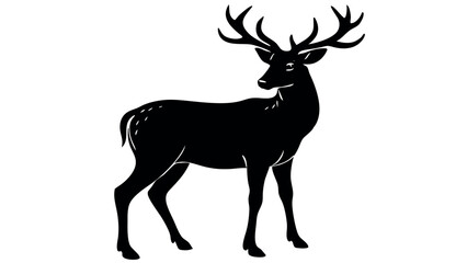 A Deer Silhouette Unveiled
