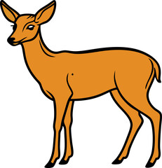 A Deer Silhouette Unveiled