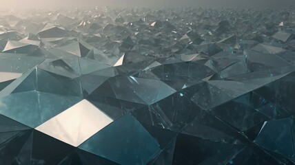 Angular Polygons with Soft Reflections in Mist