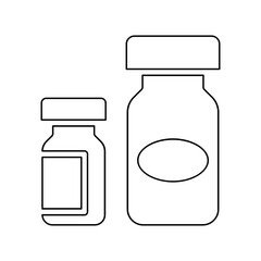 Medicine icon in line style