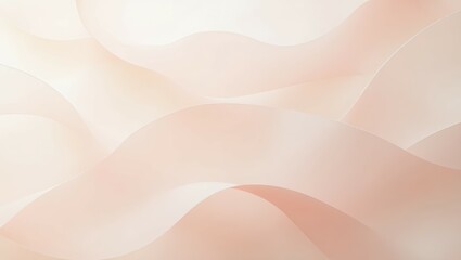 Obraz premium Semi-Transparent Ribbons in Pastel Tones