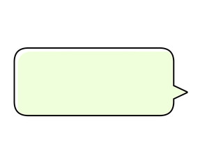 speech bubble