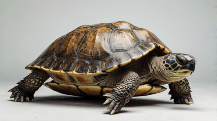 Fototapeta premium turtle on the rock