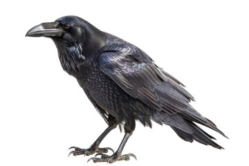 Fototapeta premium Raven blackbird agelaius animal.