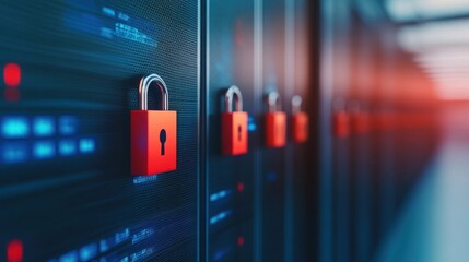 Cybersecurity measures for data protection in modern tech environments digital security data centers visual perspective