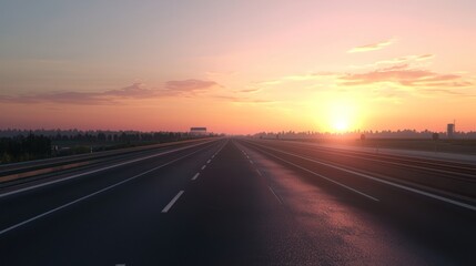Sunrise Highway: A Journey's Golden Hour