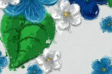 Various oil paintings, flowers, swans, chrysanthemums, paisley roses, peonies, and beautiful flowers