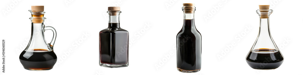 Poster Stock was used to create an image of a soy sauce bottle that is isolated on a transparent background