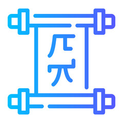 Obraz premium scroll