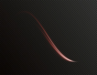 Futuristic red light beam with glowing intensity and electric streaks. Perfect for tech visuals, sci-fi themes, or sleek digital designs with radiant energy and minimalistic abstract style