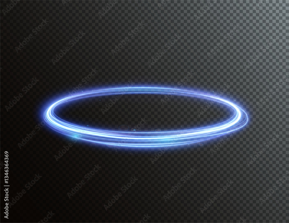 Aufkleber modern abstract vector background with glowing neon lines, sparkles, and flare effects. blue and bla