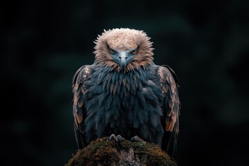 Obraz premium Beautiful vulture banner