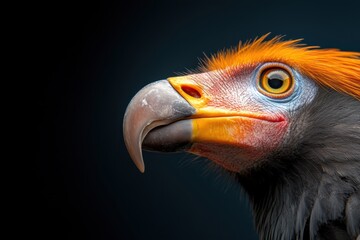 Beautiful vulture banner