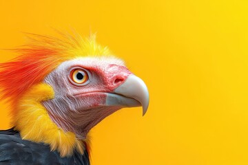 Beautiful vulture banner