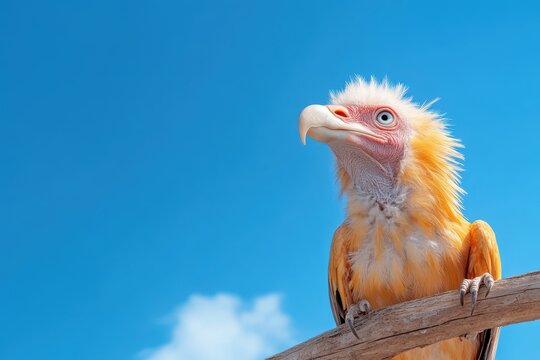 Beautiful vulture banner