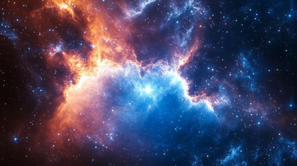 Generic Majestic Cosmic Scene Nebula Detail Detailed