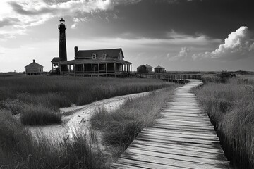 Bodie Island Lighthouse: Architectural Beacon on the North Carolina Atlantic Coast