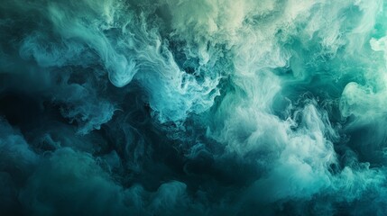 Generic Mystical Blue Moment Ethereal Smoke Detail