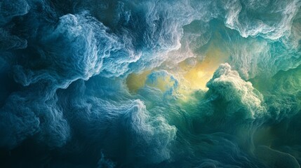 Generic Mystical Blue Perspective Green High Detail