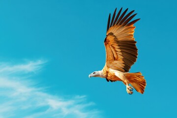 Fototapeta premium Beautiful vulture banner