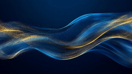 AbstractArt Dynamic Blue Moment Detail Modern Pattern