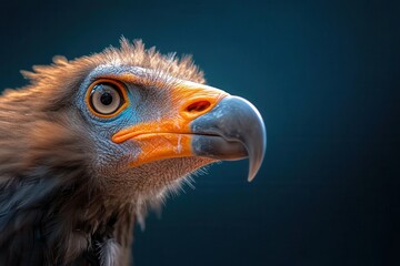 Obraz premium Beautiful vulture banner