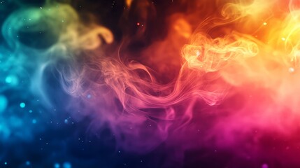 Obraz premium Art Vibrant Abstract View High Text Colorful Detail