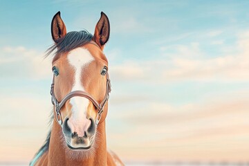 Fototapeta premium Horse banner