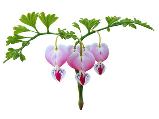 Delicate Bleeding Heart Plant, A Captivating Display of Floral Beauty