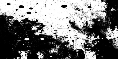 Dark grainy texture on white background. Dust overlay textured. Grain noise particles. Rusted white effect. Distressed black texture. grunge design elements. Vector illustration, EPS 10.