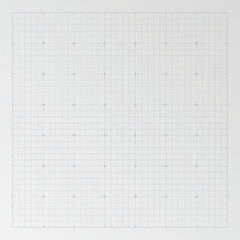 Light gray architectural blueprint background with a fine grid. Vector illustration of a professional grid paper for engineering and urban planning.

