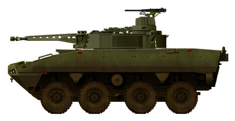 KTO-Rosomak 35mm (an IFV concept based on the KTO-Rosomak APC, with a 35mm gun)