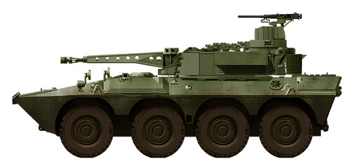 Freccia-VBC 35mm (variant of the new version of the Freccia-VBC, with a 35mm gun and a new turret) © Tikros