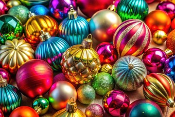 Fototapeta premium Holiday Ornament Mockups - Festive Decor