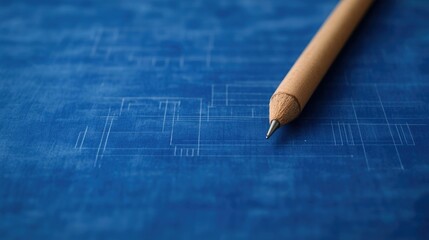 Mechanical engineering team collaborating on a detailed blueprint for an upcoming factory project  The team is working together to plan and design the layout infrastructure