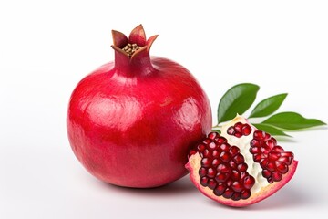 Pomegranate fruit apple plant.