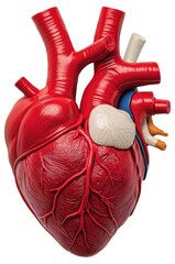 Naklejka premium PNG Anatomical model of a human heart