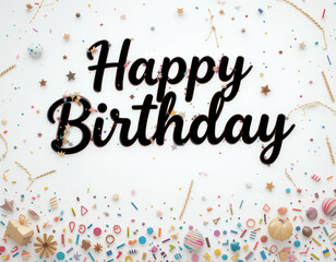 happy birthday greeting card