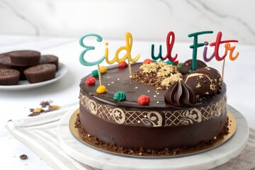 chocolate cake with bunties