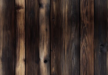 Obraz premium Wooden background, Dark brown wood seamless texture background