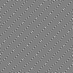 Abstract Seamless Diagonal Geometric Diamonds Pattern.