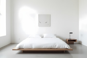 Interior  modern living room  minimalist decor in earthy tones create a warm and inviting living area cozy furniture