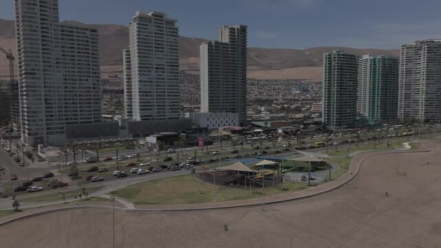 Iquique playa brava chile tarapaca cavancha day beach city