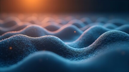 Fototapeta premium Soft Abstract Dreamy Gentle Blue Orange Texture Wallpaper