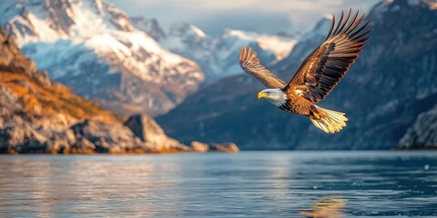 Mountain Eagle Banner