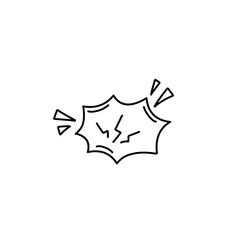 Swear word speech bubble