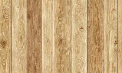 Fototapeta premium Wooden background, Light brown wooden panel wall seamless texture background
