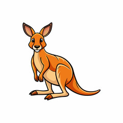 illustration of a kangaroo